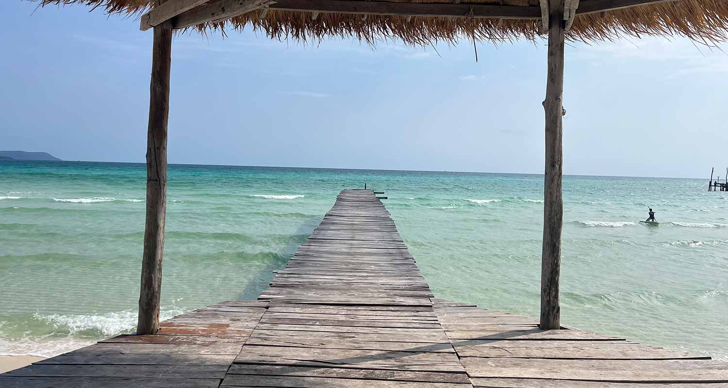 plage koh rong cambodge