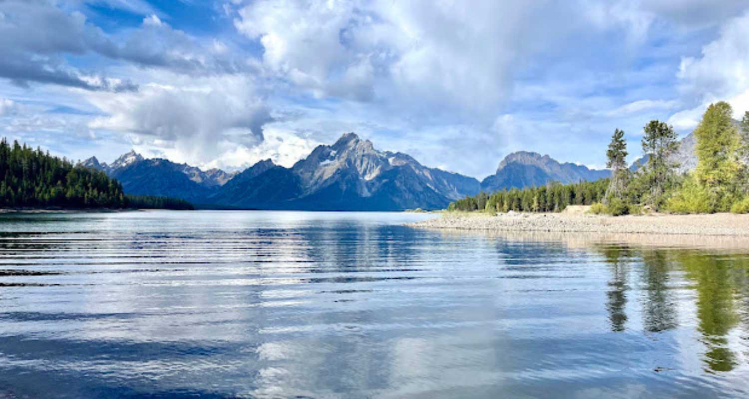 Lac parc national jasper alberta